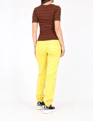 Pantaloni Bershka, galben