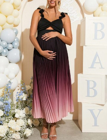 Rochie medie SHEIN Maternity, mix culori