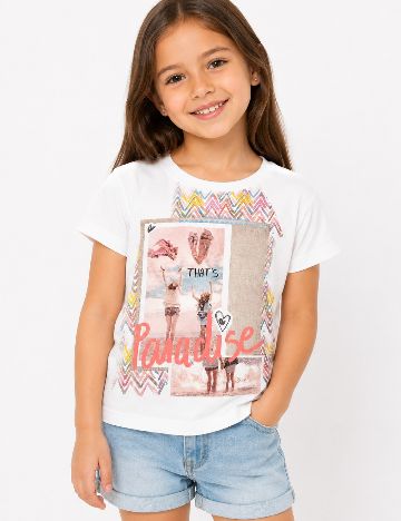 Tricou Zara, alb