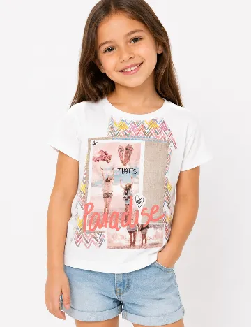 Tricou Zara, alb