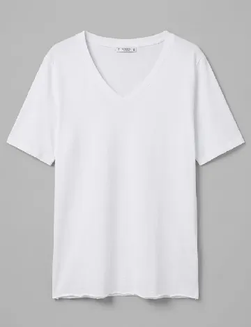 Tricou Pull&Bear, alb