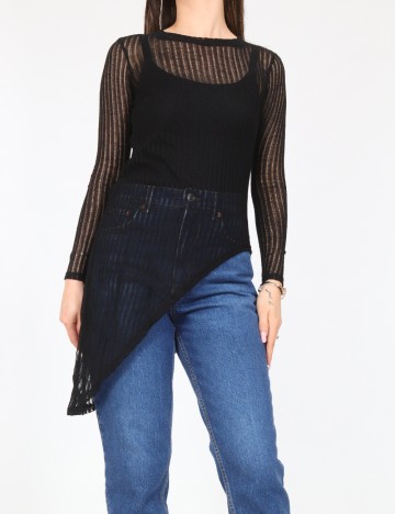 Bluza Bershka, negru