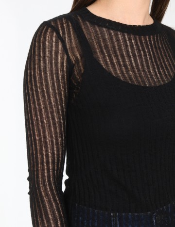 Bluza Bershka, negru