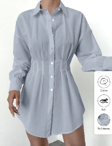 Rochie scurta SHEIN, gri