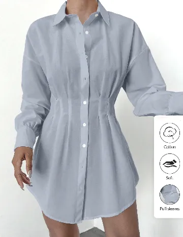 Rochie scurta SHEIN, gri