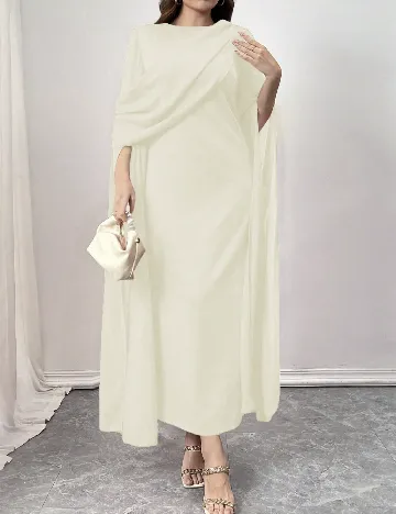 Rochie lunga SHEIN CURVE, crem