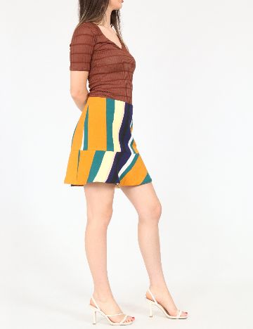 Fusta Zara, mix culori