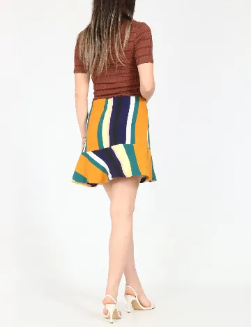 Fusta Zara, mix culori