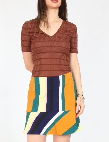 Fusta Zara, mix culori