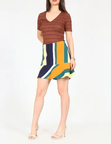 Fusta Zara, mix culori