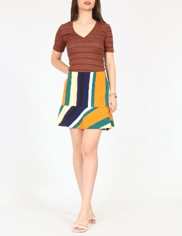 Fusta Zara, mix culori