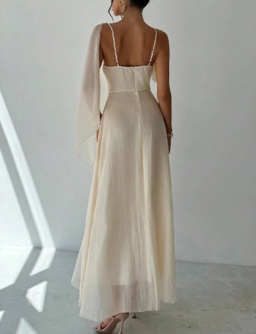 Rochie lunga SHEIN, crem