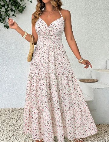 Rochie lunga SHEIN, floral print