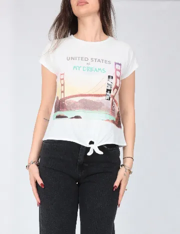 Tricou Zara, alb