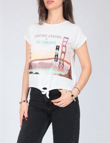 Tricou Zara, alb