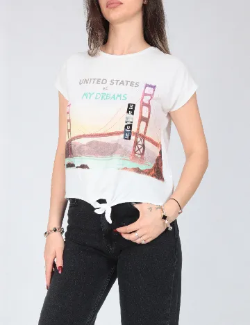 Tricou Zara, alb