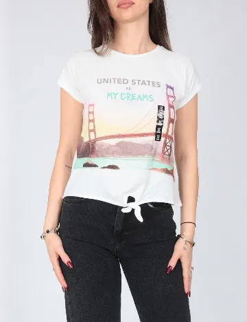 Tricou Zara, alb