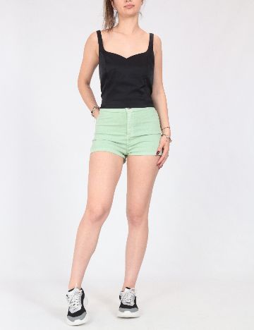 Pantaloni scurti Pull&Bear, verde