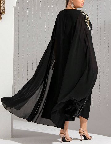 Rochie medie SHEIN CURVE, negru