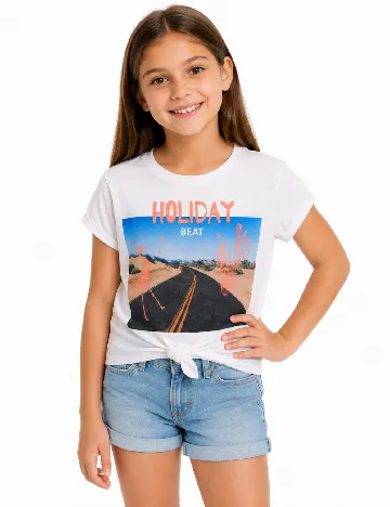Tricou Zara, alb