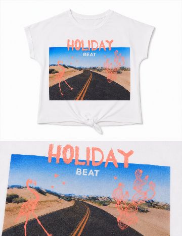 Tricou Zara, alb