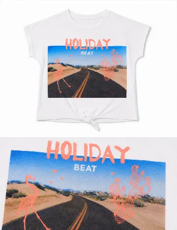 Tricou Zara, alb