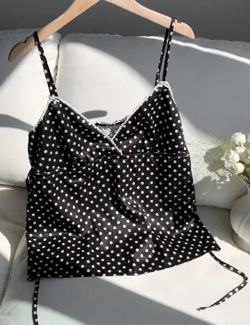 Top SHEIN, negru