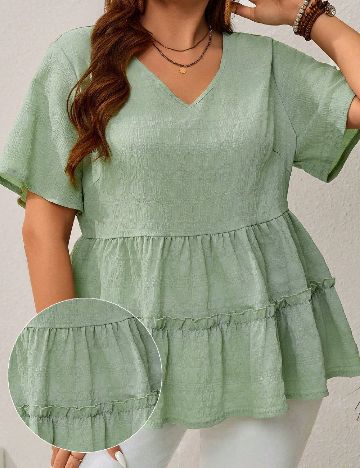 Bluza Emery Rose Curve, verde