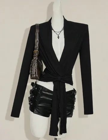Bluza SHEIN, negru
