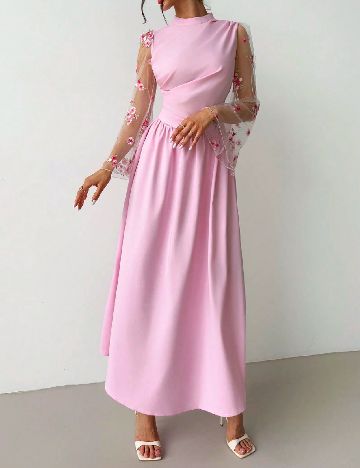Rochie lunga SHEIN, roz