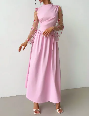 Rochie lunga SHEIN, roz