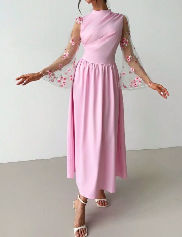 Rochie lunga SHEIN, roz