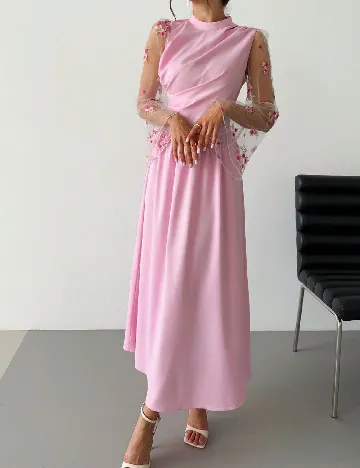 Rochie lunga SHEIN, roz