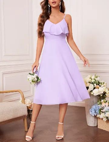Rochie medie SHEIN, mov