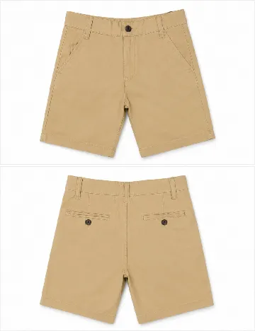 Pantaloni scurti Zara, maro