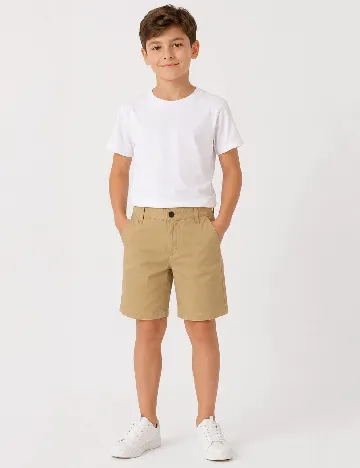 Pantaloni scurti Zara, maro