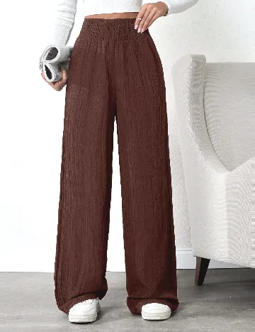 Pantaloni SHEIN, maro