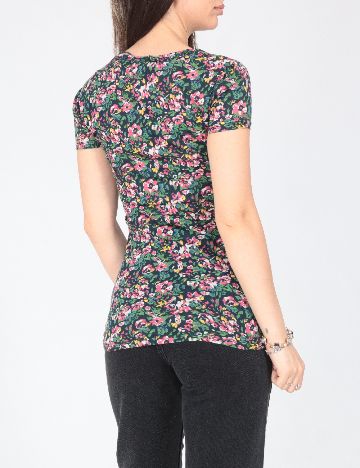 Tricou Zara, floral print