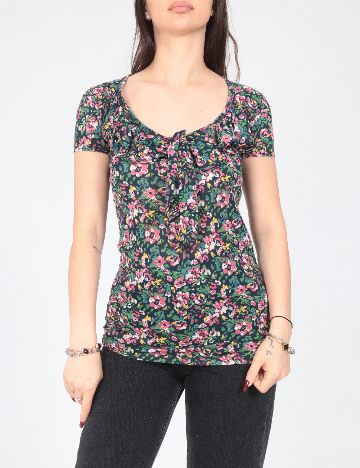 Tricou Zara, floral print