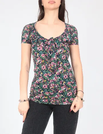 Tricou Zara, floral print