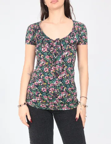 Tricou Zara, floral print