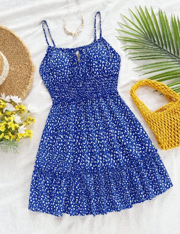 Rochie scurta SHEIN, albastru