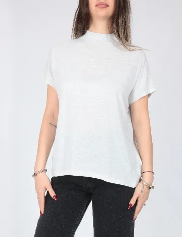 Tricou Bershka, gri