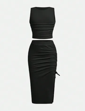 Compleu Shein Kids, negru