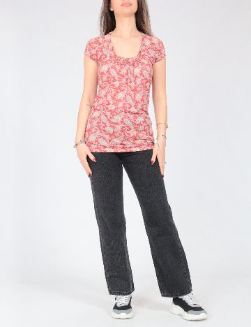 Tricou Zara, rosu