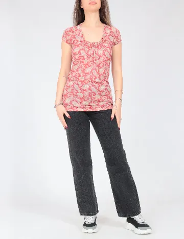 Tricou Zara, rosu