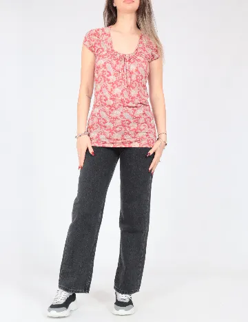 Tricou Zara, rosu