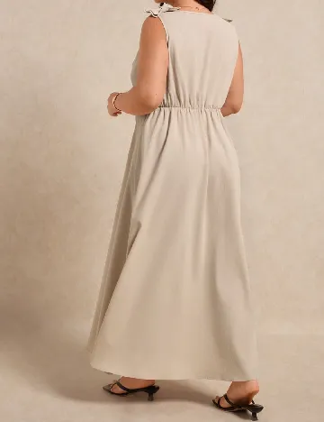 Rochie lunga SHEIN CURVE, crem