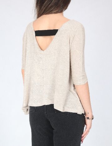 Bluza Bershka, bej