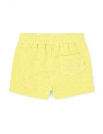Pantaloni scurti Zara, galben
